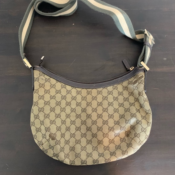 Gucci vintage monogram crossbody bag - Picture 5 of 13